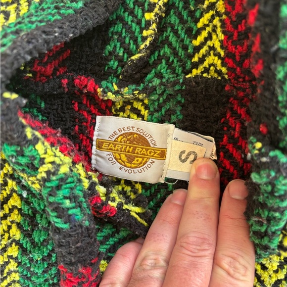 Multicolor Striped Men's Hoodie - Picture 3 of 4